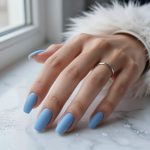 15 Best Blue Winter Nail Ideas