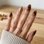 15 Best Almond Shape Fall Nail Ideas