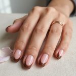15 Best Pink And Brown Nail Ideas