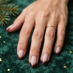 15 Best Christmas French Tip Nail Ideas
