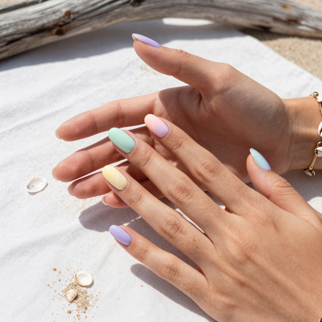 15 Best Nail Ideas For The Beach Everyone Is Obsessed With
