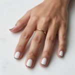 15 Best Short White Nail Inspo